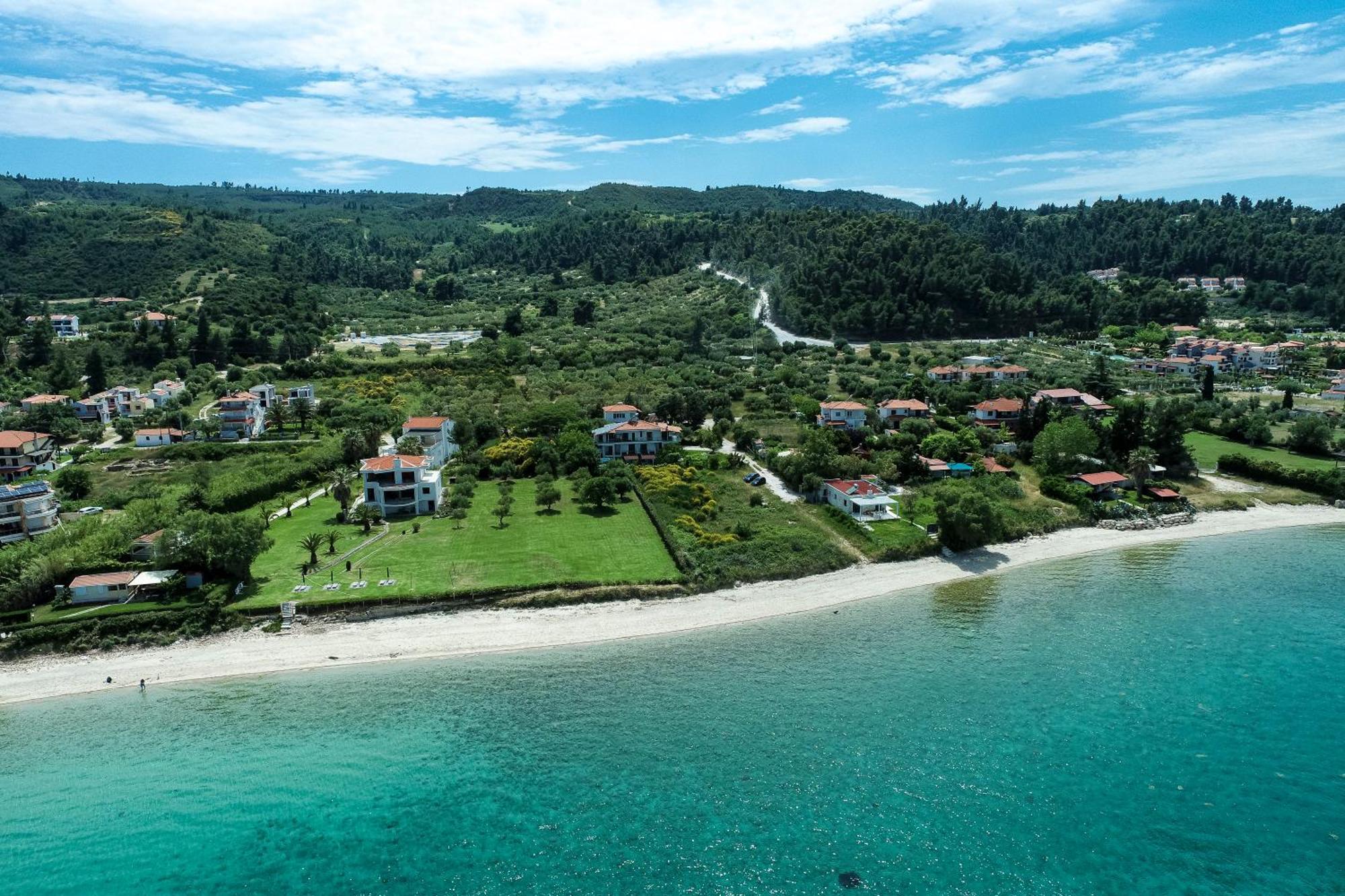 Aleksia Seaside Deluxe Apartment Pefkohóri Kültér fotó