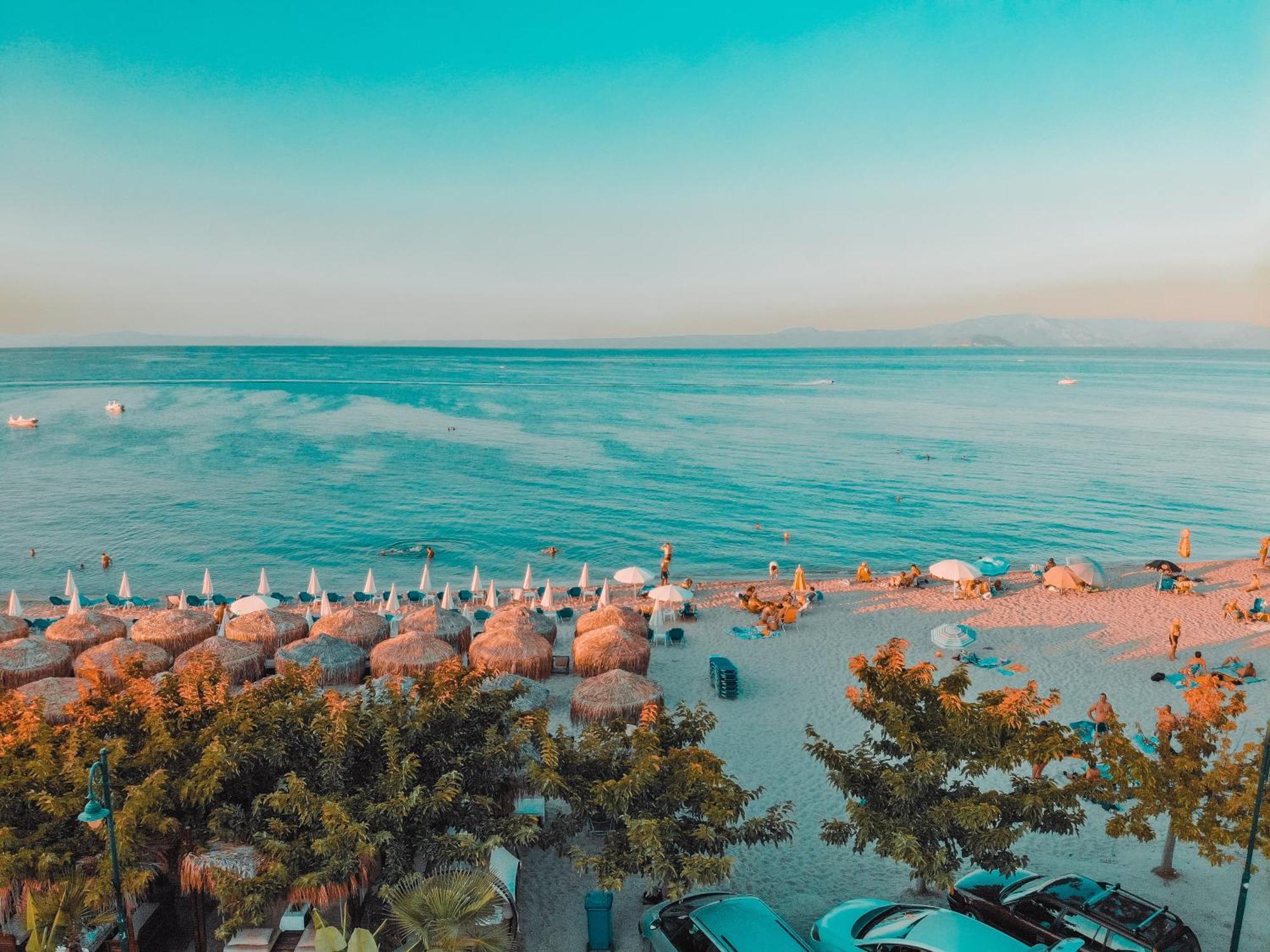Aleksia Seaside Deluxe Apartment Pefkohóri Kültér fotó