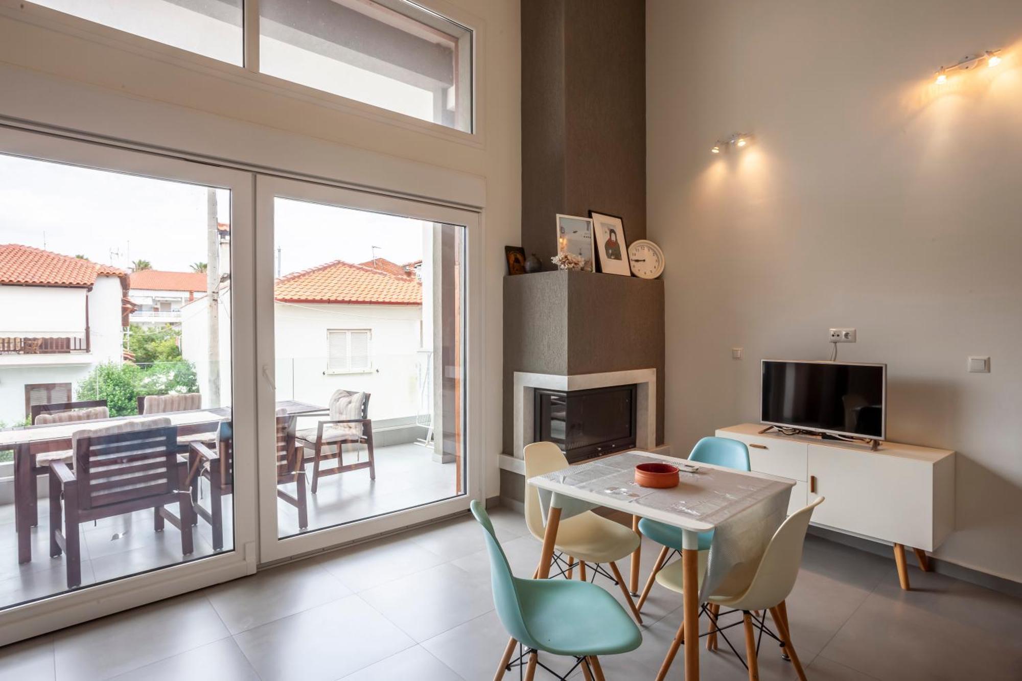Aleksia Seaside Deluxe Apartment Pefkohóri Kültér fotó